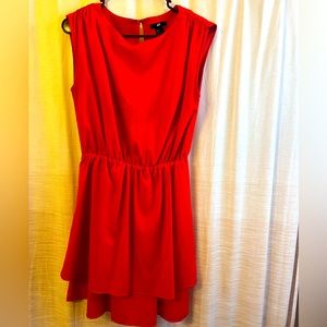 H&M coral dress